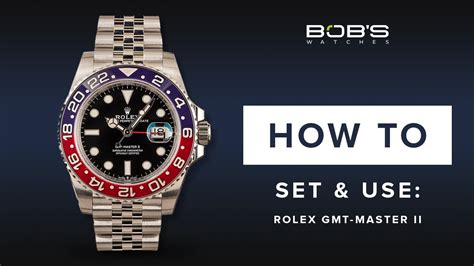 how to set gmt hand rolex|rolex gmt manual.